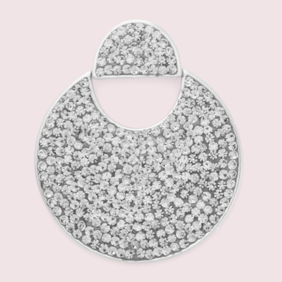 Kate Spade Mod Scallop Pave Earrings - Picture 6 of 9
